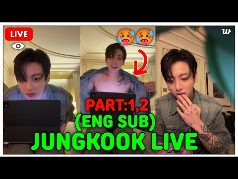 🔴[ENG SUB] BTS Jungkook Full Weverse Live part 1 & 2 (28/06/2026) BTS LIVE TODAY