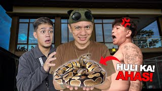 May Natuklaw Ng Ahas Sa Bg House