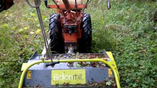 Prova Trincia Pasquali 946 Con Trincia Bellon Da 80 Cm Su Rovi