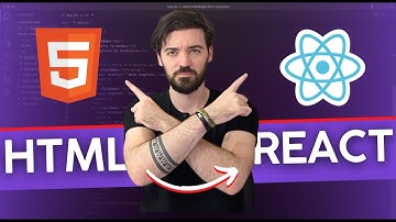 Como TRANSFORMAR projeto HTML para REACT.js