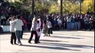 Bailando Chamame de Tarrago Ros Acordeon Tuya pora El Gordo Luis