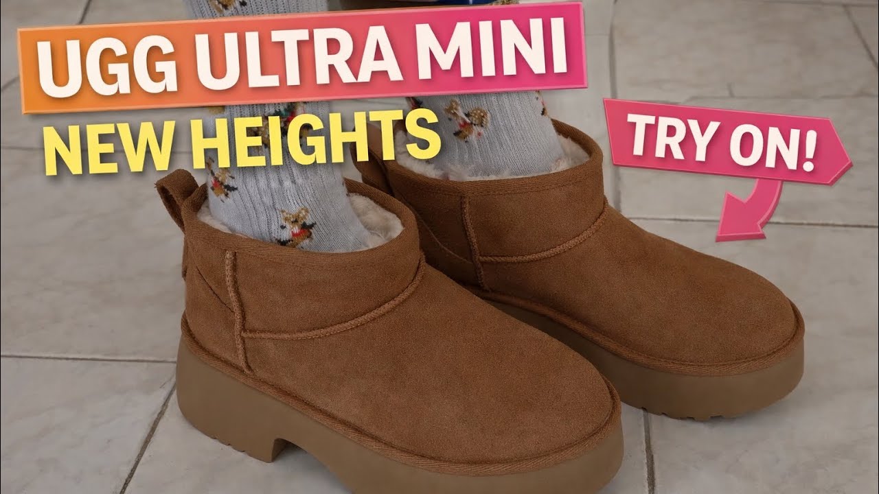 UGG Ultra Mini New Heights Review | Platform UGGs Worth It? Fit