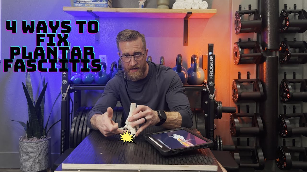 Fix Your Foot - 4 Exercises for Plantar Fasciitis - YouTube