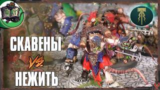 Как Скавены🐀 от Вампиров🦇 убегали | Age of Sigmar
