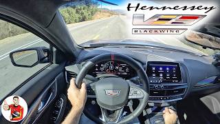 Hennessey H1000 CT5 Blackwing vs. Stock (POV Drive Comparison)