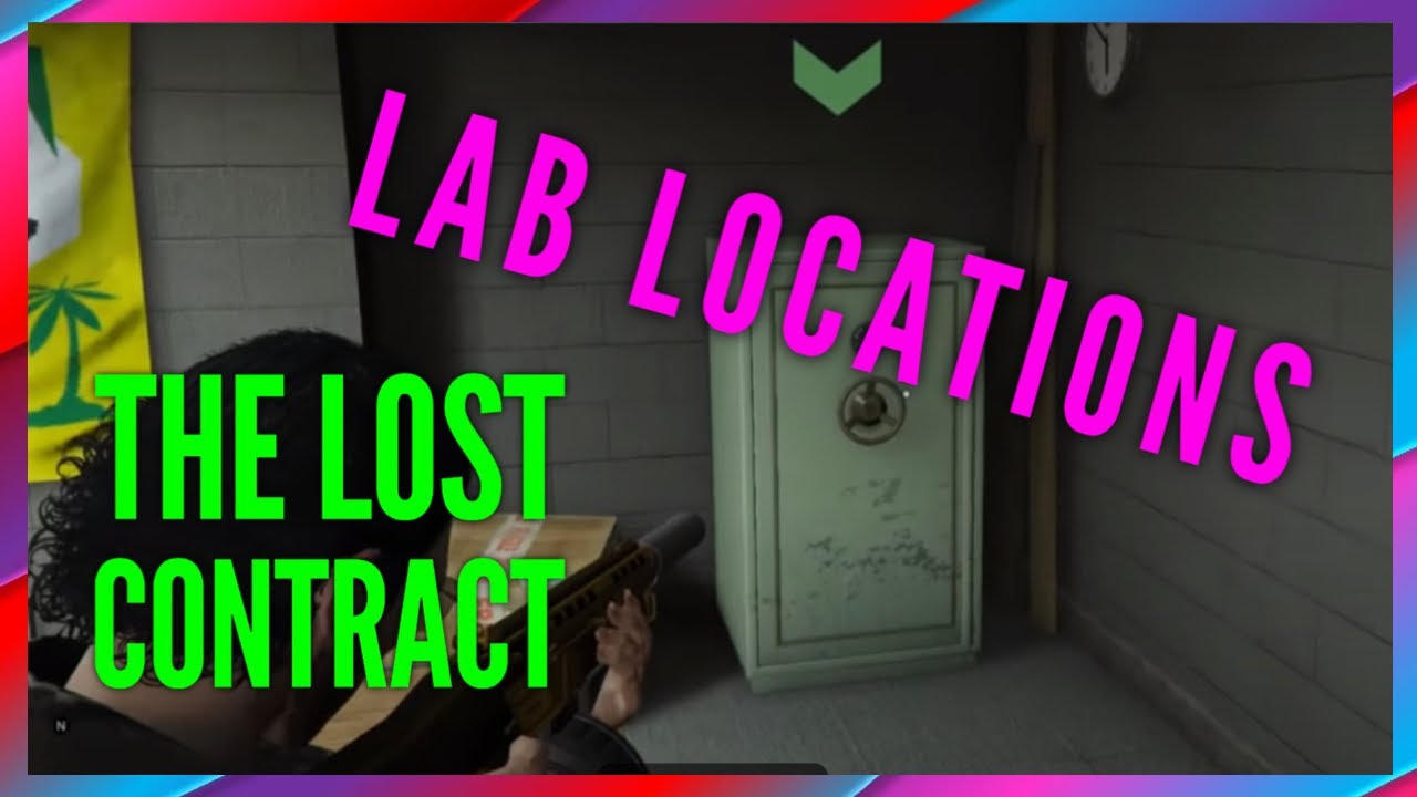 The lost Contract Lab Locations auto shop missions gta online