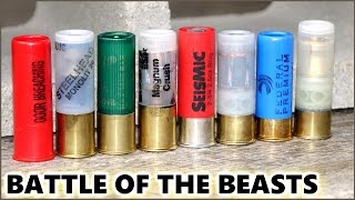 The Ultimate 12ga. Slug Cinder Block Test Factory Rounds