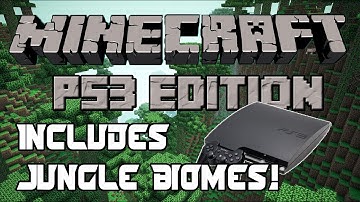 Minecraft PS3 Edition Info! Includes Jungle Biomes! Release Date Soon!