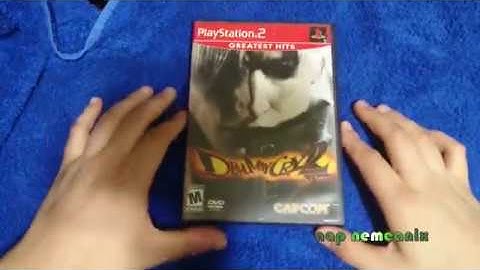 Devil May Cry 2 Unboxing Greatest Hits Label Complete PS2