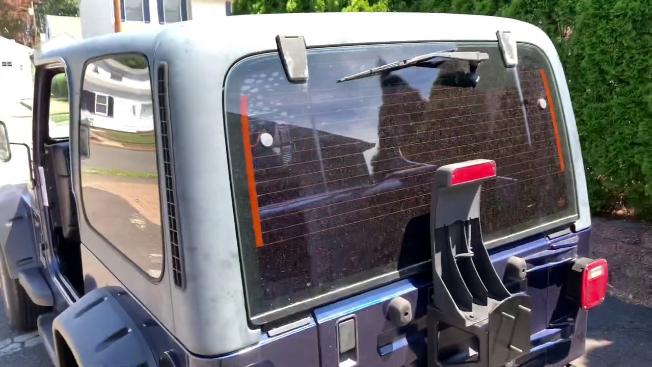 Got the faded Jeep hardtop painted. YouTube