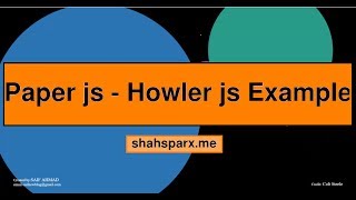 paper js-howler js example - PATATAP clone screenshot 4