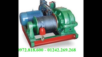 %$tời kéo mặt đất dùng phanh thủy lực, tời JK1(22m/p)(gọi 0972818600)