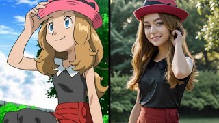 Pokemon Characters in real life 💯 ( AI generated )