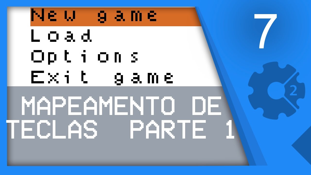 [CONSTRUCT 2] MAPEAMENTO DE TECLAS PARTE 1 - Menu Principal 7/11