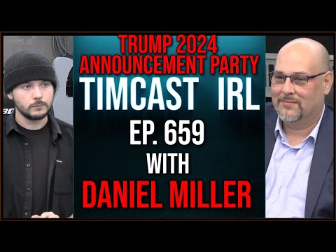 Timcast IRL – Trump Announces He Is Running  In 2024 LIVE Watch Party w/Daniel Miller