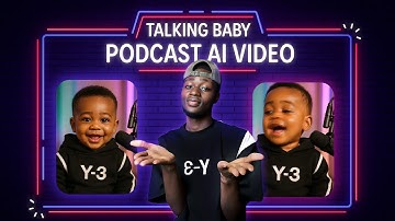 How to Create viral Ai TALKING BABY PODCAST Video - Easy Step by Step Tutorial