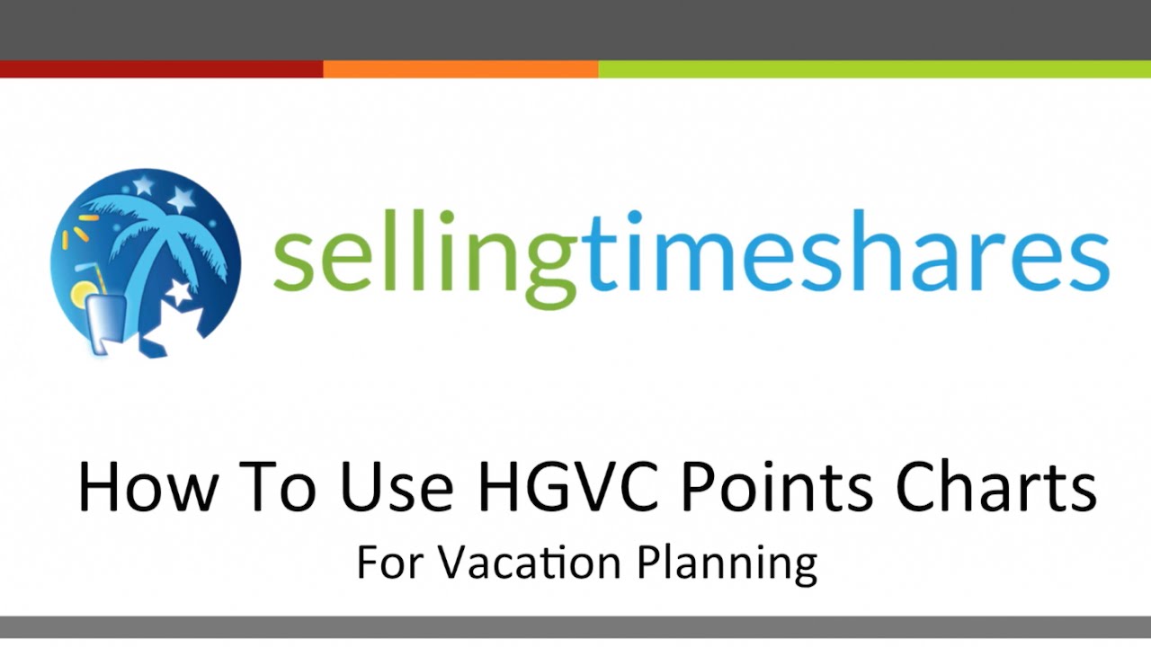 Timeshare Points Chart