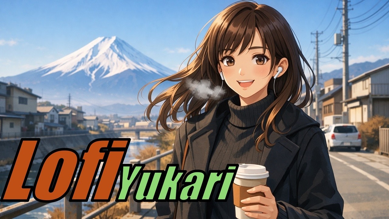 [BGM] Лоу-фай хип-хоп: расслабляющие зимние звуки Яманаси, Япония, включая гору Фудзи