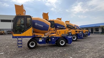 HMC350 3.5m3 Self-loading concrete mixer for sale