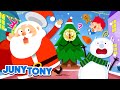 Hickory Dickory Dock Christmas | Decorate The Christmas Tree | Children&#39;s Christmas Song | JunyTony