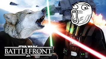 Star Wars Battlefront Darth Vader Vs Luke Skywalker Co-Op Split Screen #03