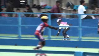 20101226 寀穎 屏東縣議長盃溜冰錦標賽 幼童女 600M 決賽