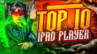 Top 10 Ipad Players Pubgbgmi In The World