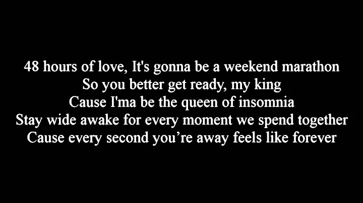 Janet Jackson - "No Sleeep" Feat. J. Cole ( lyrics )