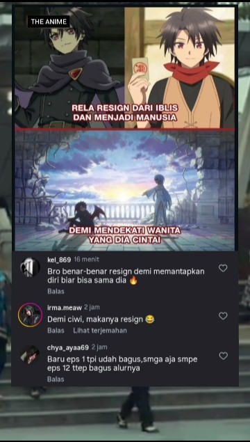 RELA RESIGN DARI IBLIS DEMI SANG PUJAAN HATI