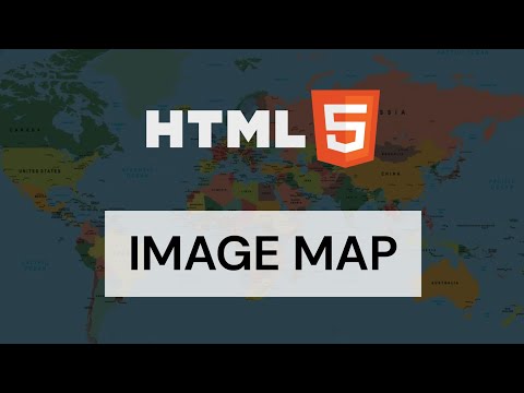 Use the HTML usemap attribute of the img element to point to an image map 