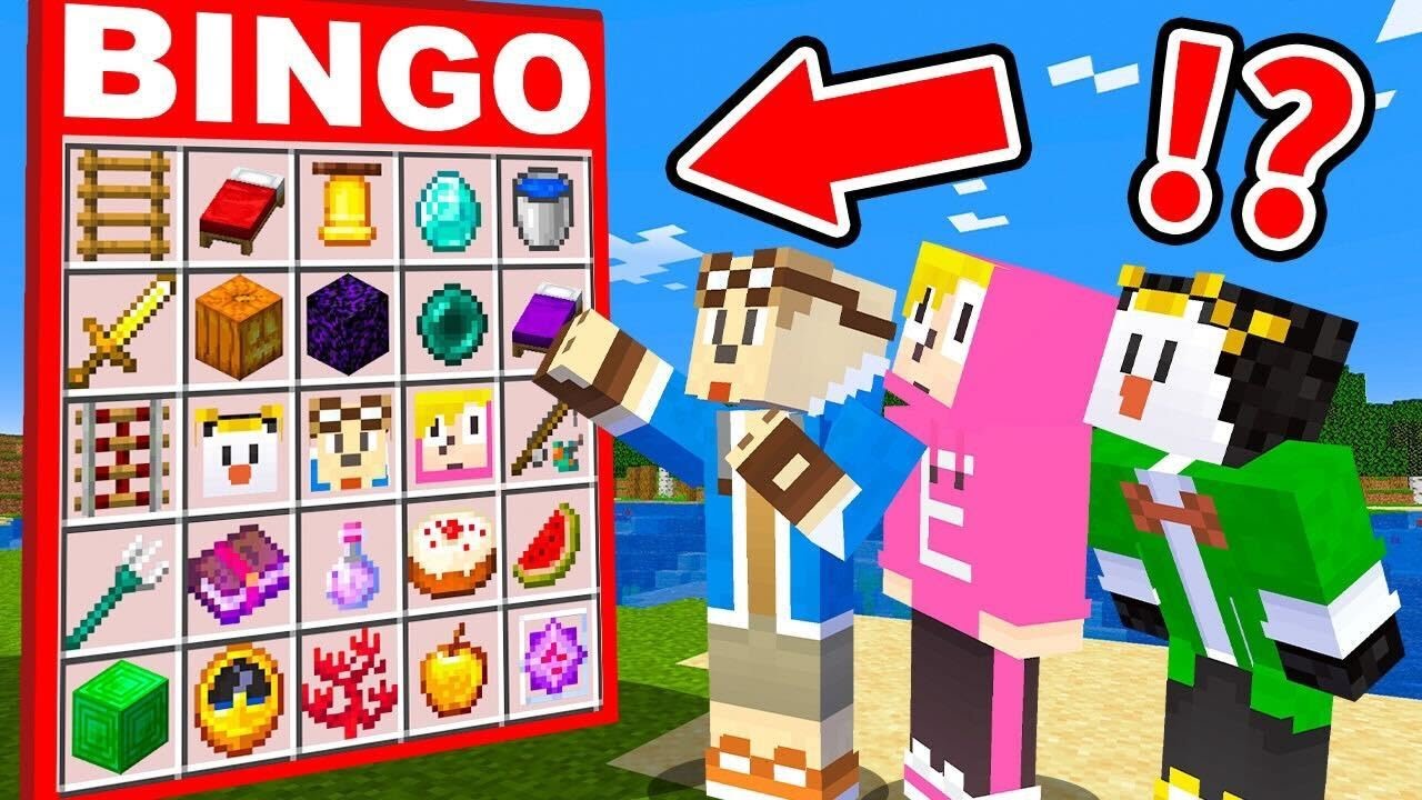 ゴラクバ！だったら２時間でビンゴ全部そろえることできるよね？【マイクラ】