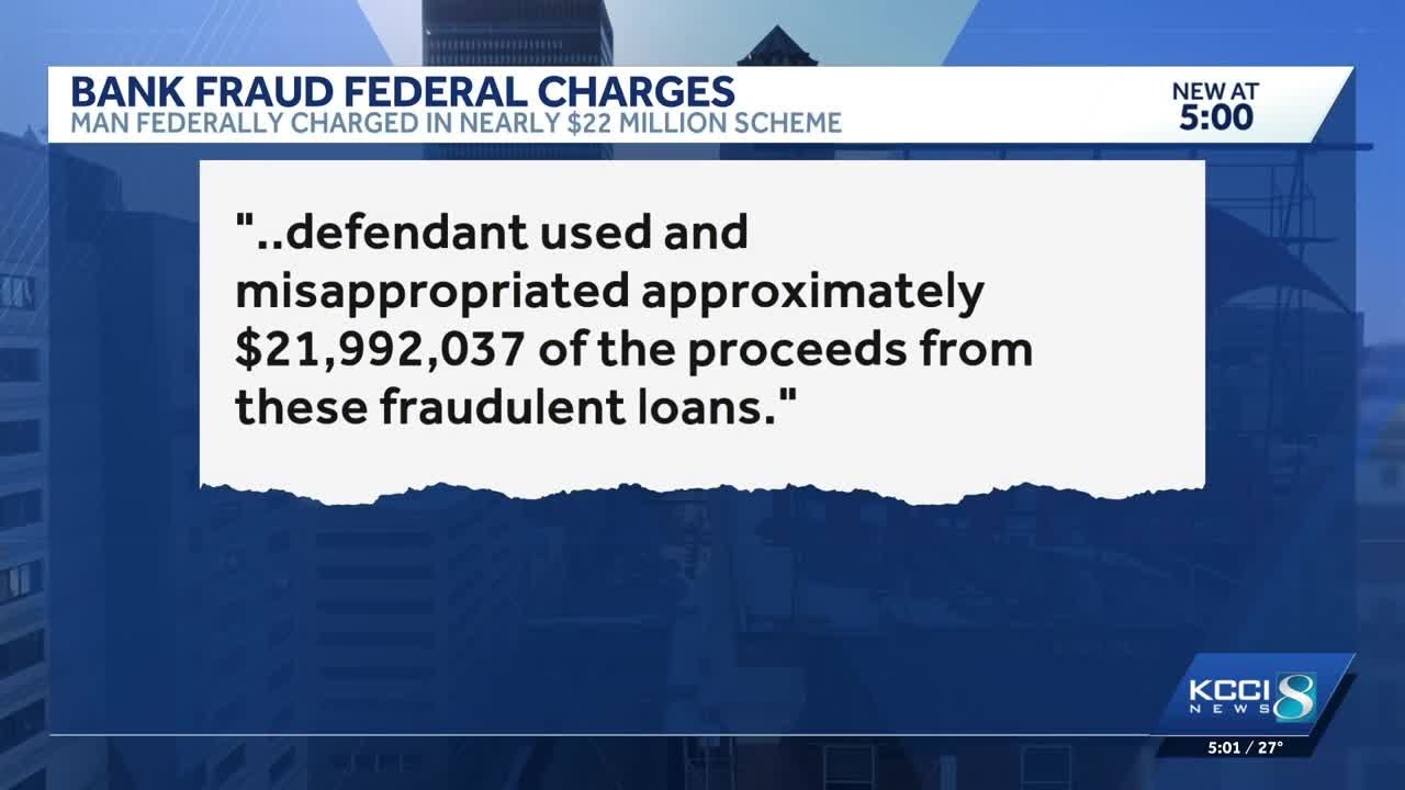 Iowa man pleads not guilty in nearly $22 million federal bank fraud ...