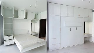 Murphy Wall Bed With Vanity, Side Tables & Cabinets | Custom Made Furniture in Dubai