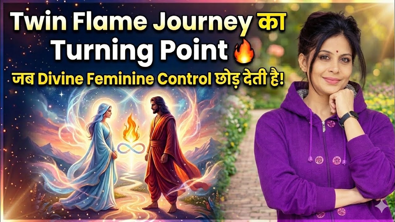 Twin Flame Journey का Turning Point 🔥 जब Divine Feminine Control छोड़ ...