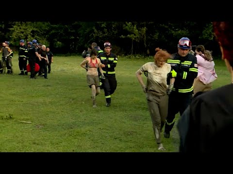 მეწყერი და ევაკუაცია შოვიდან