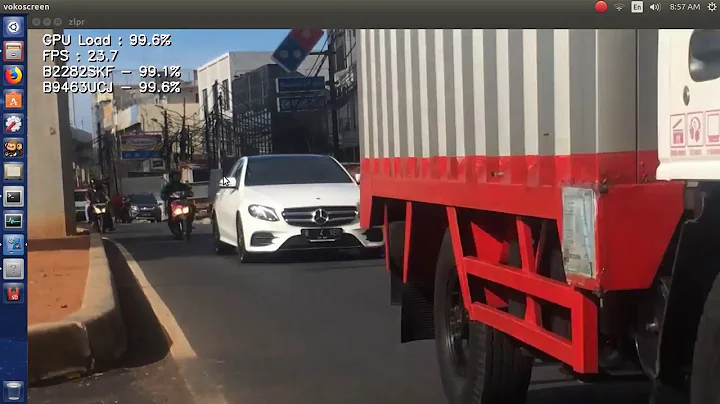 Automatic License Plate Recognition (ALPR) on NVIDIA Jetson TX2