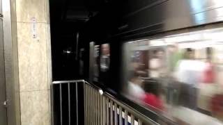 1050707在日本薄多進站前往福岡空港的地鐵