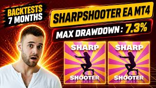 Sharpshooter EA MT4 Review | Balance drawdown 7.3% | FX STORE EA