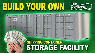 Using Shipping Containers as Self-Storage Facilities - Passive Income