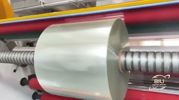 BLFQ-G1300 High speed servo motor driven plastic film, pp, pet, film slitting rewinding machine