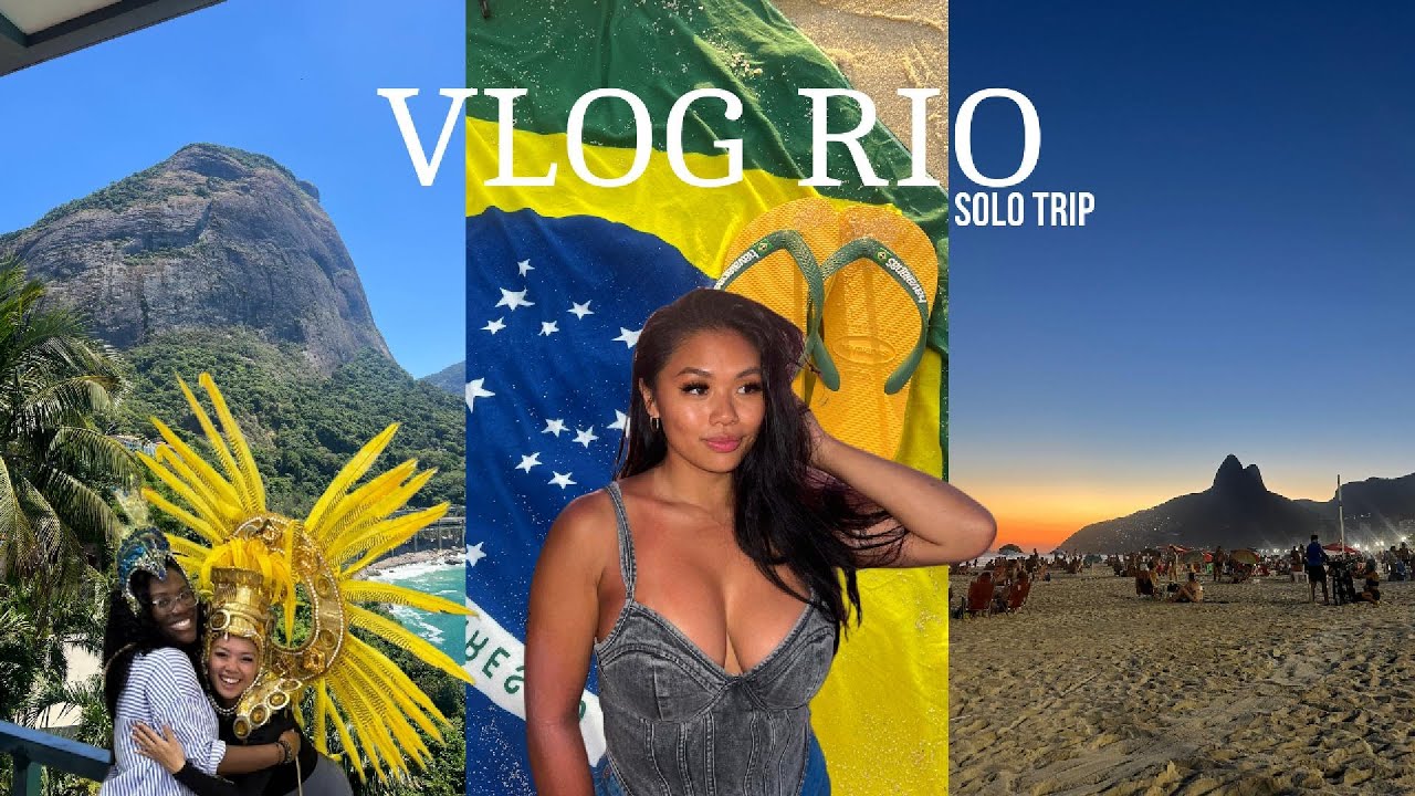 VLOG RIO DE JANEIRO - FIRST SOLO TRIP