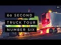 60 Second Truck Tour #6   Spike Transportation 1995 Peterbilt 379