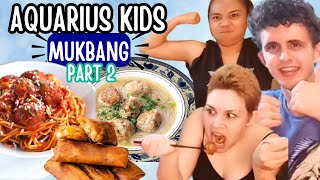 FOREIGNERS EATING FILIPINO FOOD MUKBANG | GUESS WHO IS THE DEMOLITION KID.