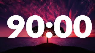 90 Minute Timer with Alarm, without music screenshot 5