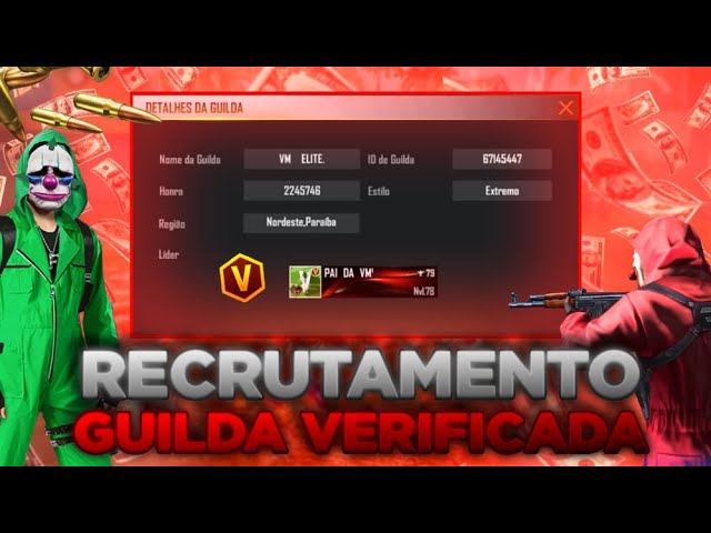 GUILDA TOTALMENTE DO COMPETITIVO, RECRUTANDO LINES E SOLO