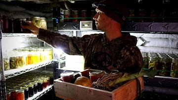 Earthbag Root Cellar | Storing a Year