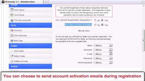 Ep. 59: How to create custom Joomla! registration forms  with RSForm!Pro