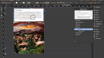 How to create a responsive website with mobile drop down menu using Adobe Muse CC