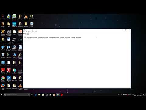 How to do the matrix in command Prompt(Windows 10)