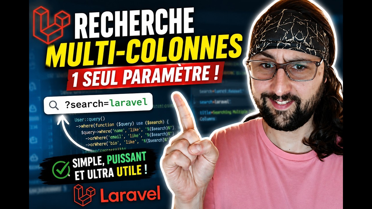Tu fais sûrement MAL tes recherches Laravel 😳